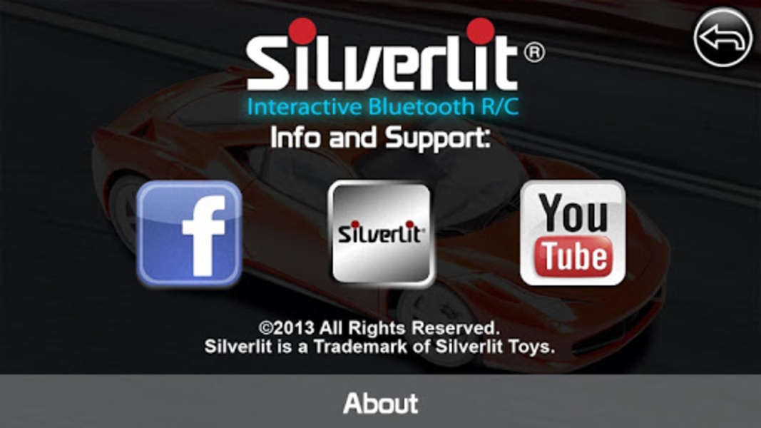 Ferrari 458 italia sales silverlit bluetooth rc