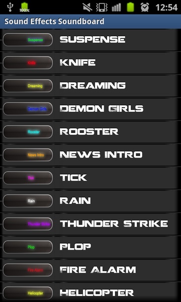 Sound Effects Soundboard - Preview 2