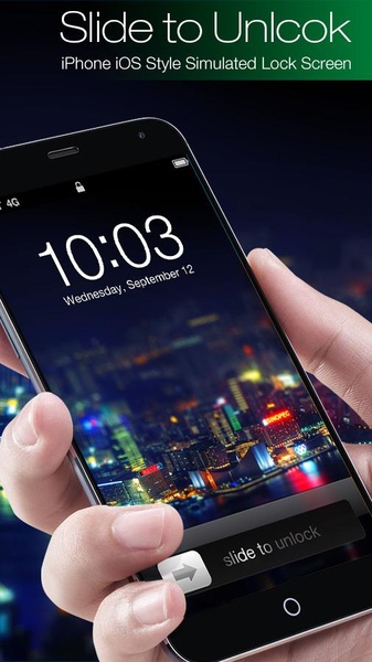 Night City Lock Screen - Preview 1