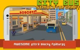 City Bus Simulator Craft screenshot 4