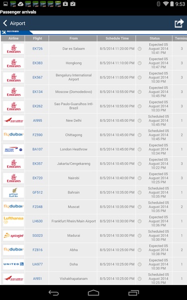 Dubai Airport + Flight Tracker - Preview 5