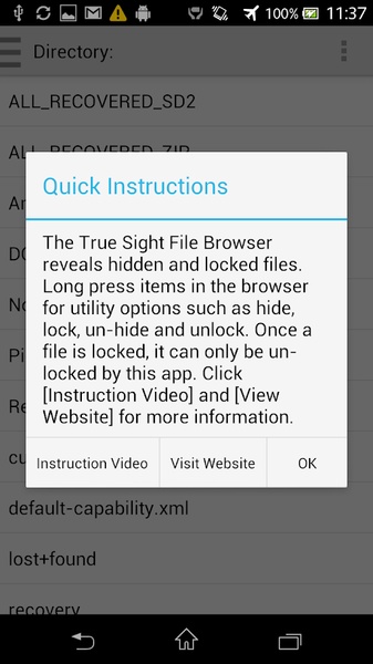 Recovery File Browser - Preview 8