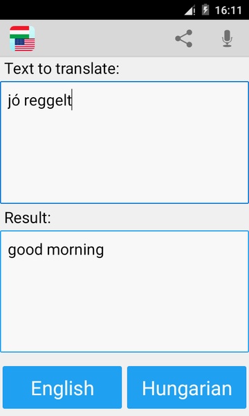 Hungarian Translator - Preview 3