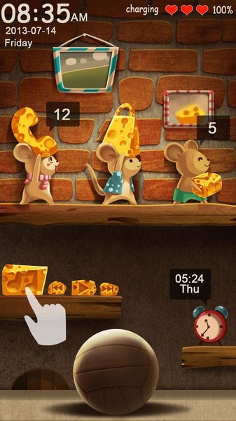 GO Locker EscapeOfMice Theme - Preview 1