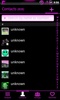 GoContacts Adea Pink Theme screenshot 5
