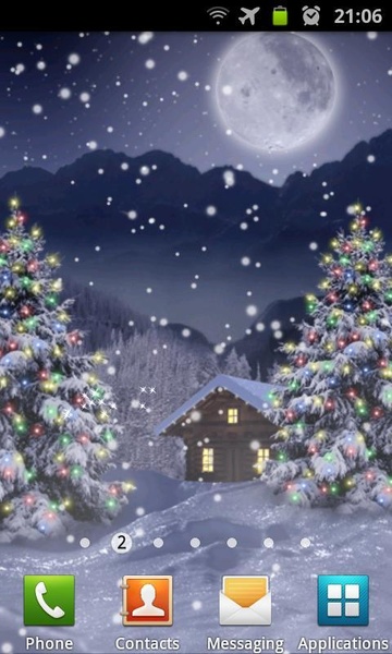 Winter Live Wallpaper Lite - Preview 1
