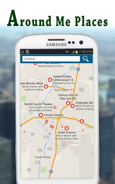 Around Me Places GPS - Preview 3