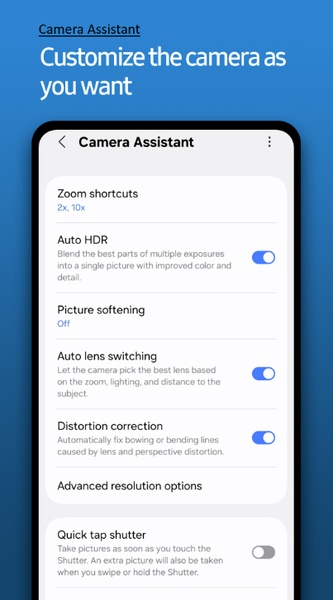 Camera Assistant - Preview 4