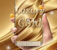 Luxury gold Live Wallpaper Theme screenshot 1