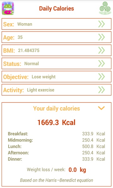 Daily Calories - Preview 6