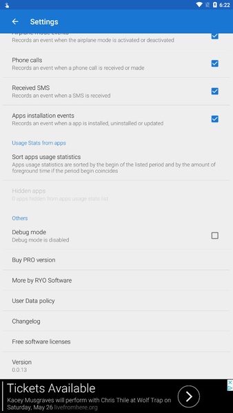 Phone usage monitor - Preview 4