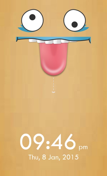 Funny Face Lock Screen - Preview 3