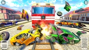 Train Derby Demolition : Car Destruction Sim 2020 screenshot 6