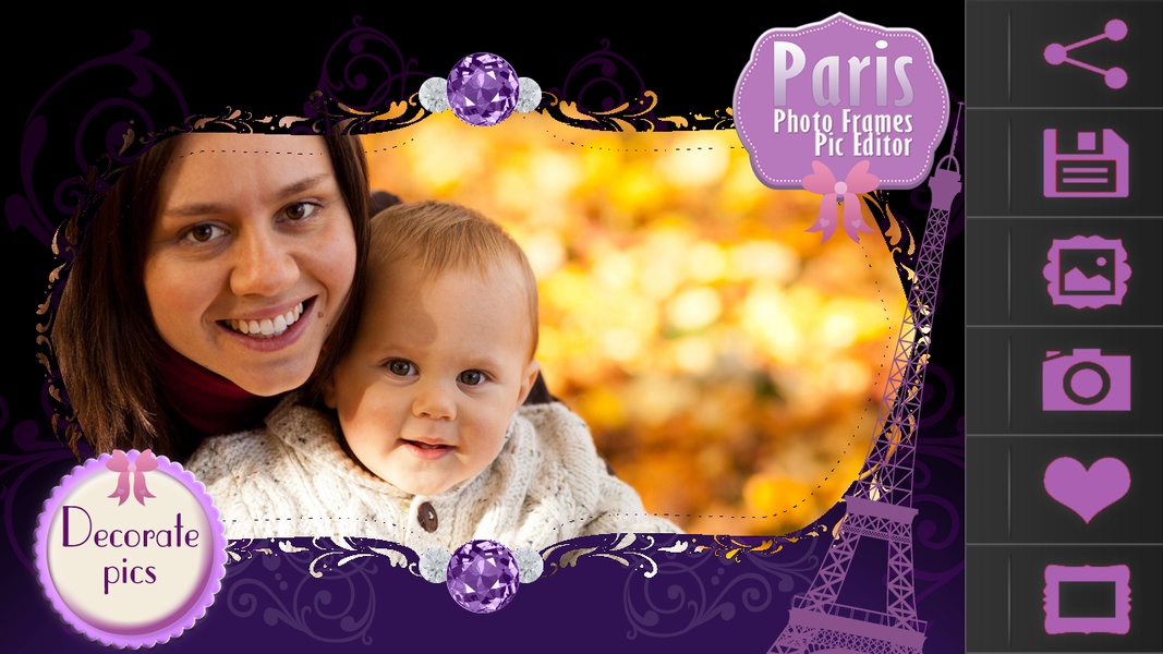 Paris Photo Frames Pic Editor - Preview 6