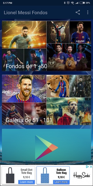 Lionel Messi Fondos - Preview 1
