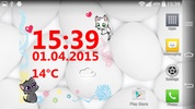 Kitty Weather Clock screenshot 1