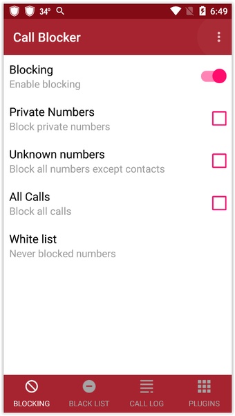 Secret Call Blocker Pro - Preview 2