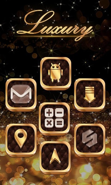 Luxury GO Launcher - Preview 1