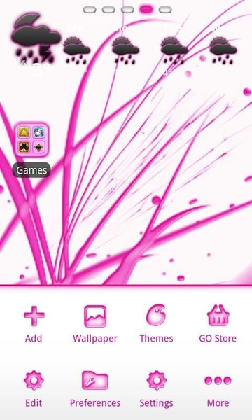 Pink Chill GO Launcher EX - Preview 4