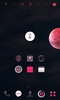 Red Moon launcher theme screenshot 2