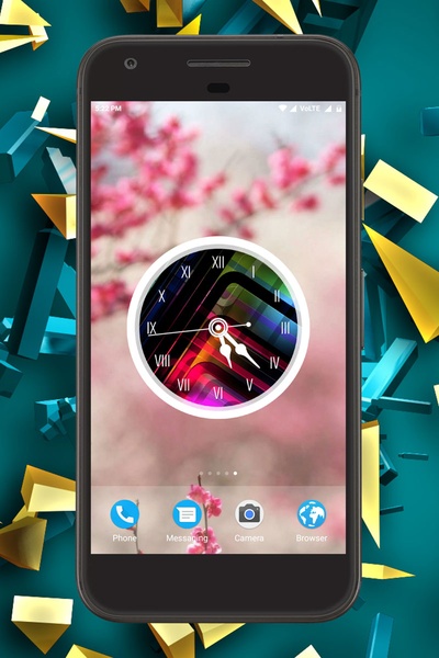 Abstract Clock Live Wallpaper - Preview 4