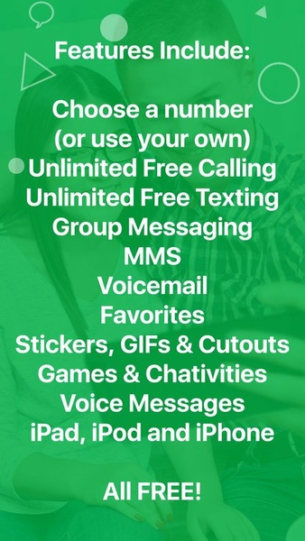 Download Free phone calls, free texting SMS on free number APK