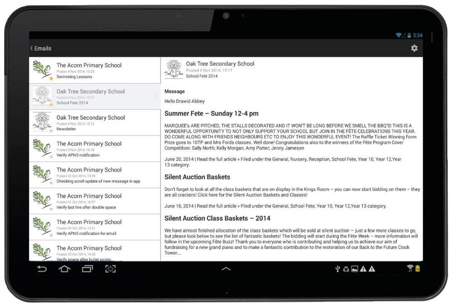 ParentMail - Preview 2