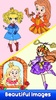 Princess Color by Number Book screenshot 8