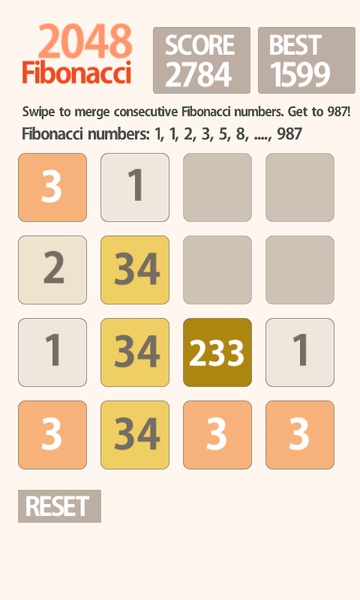 2048 Fibonacci - Preview 1
