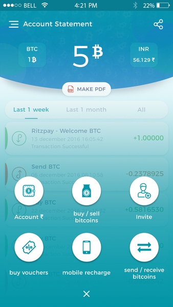 RitzPay Bitcoin Wallet - Preview 10
