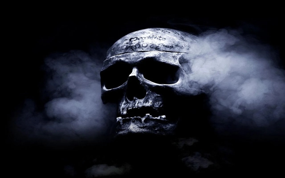 Smoking Skull Live Wallpaper - Preview 1