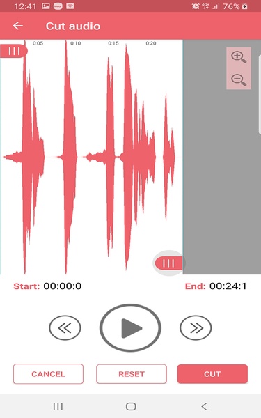 MP3 Cutter Pro - Preview 3