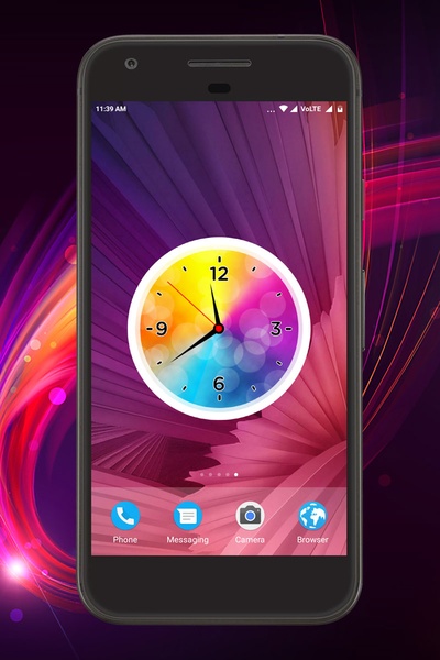 Colorful Clock Live Wallpaper - Preview 2