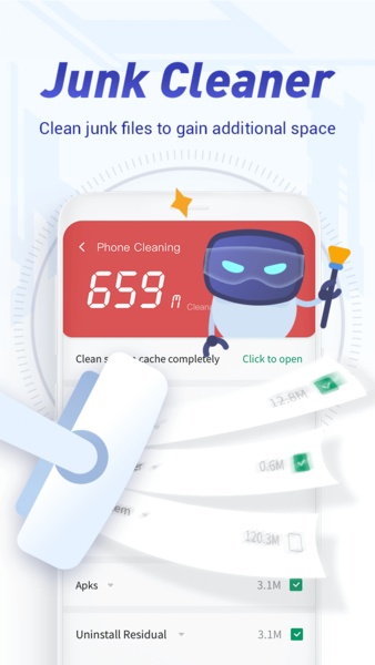 iClean - Phone Booster, Virus Cleaner, Master - Preview 1