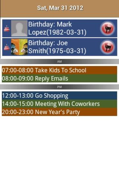 Checkmark Calendar Free - Preview 6