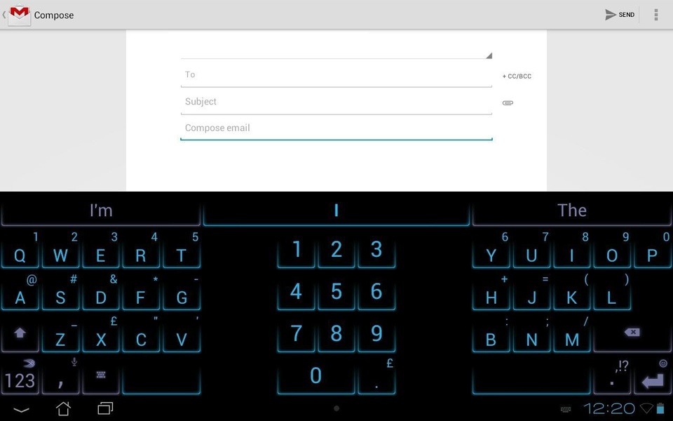 SwiftKey Tablet - Preview 2