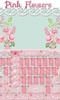 Pink Flowers GO Keyboard Theme screenshot 4