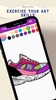 Sneakers Jordan Coloring Pages screenshot 3