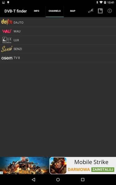 DVB-T finder - Preview 6