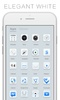 elegant white I GOLauncher EX Theme screenshot 6