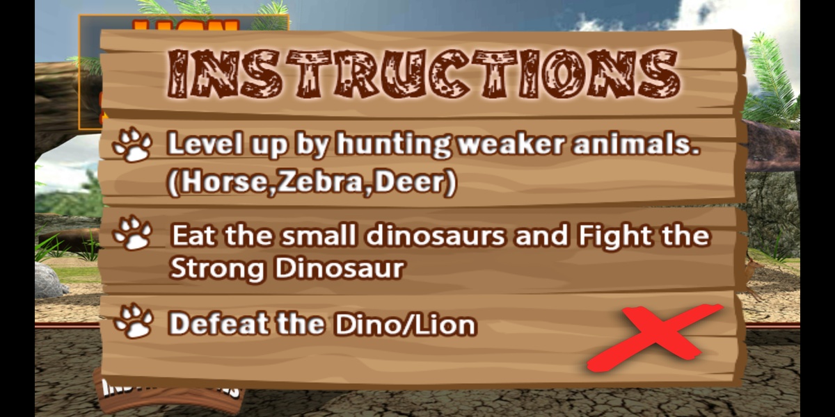 T-rex dino & angry lion attack - Preview 6