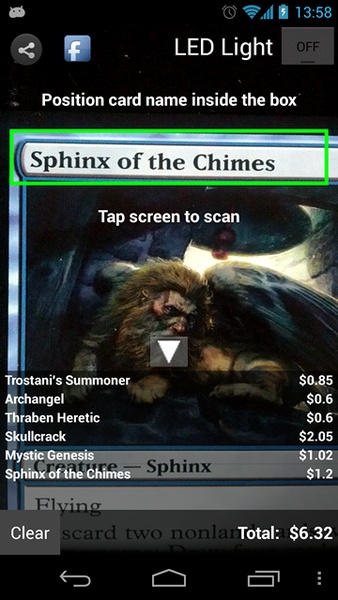 MTG Scanner - Preview 2