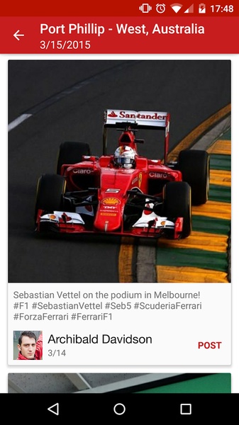 F1 Race App - Preview 2