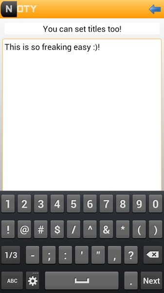 Noty Notepad - Preview 5