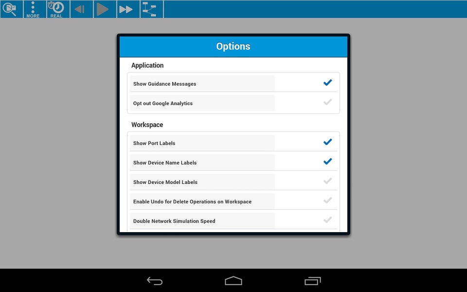 Packet Tracer Mobile - Preview 5