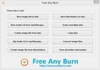 Free Any Burn screenshot 2