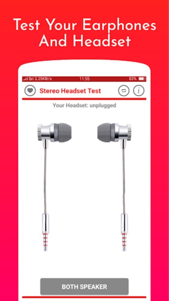 Stereo Headset Test Earphone for Android Download the APK from