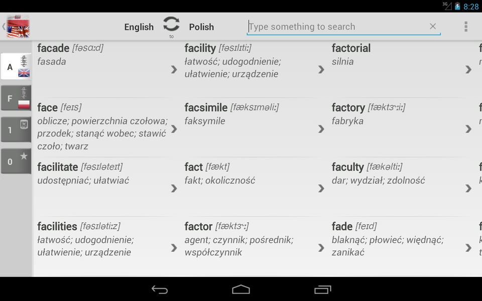 Free Eng-Pol Dictionary - Preview 2