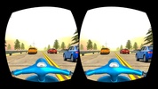 VR Highway Traffic Bike Racer screenshot 1