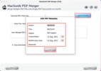 MacSonik PDF Merge Tool screenshot 2